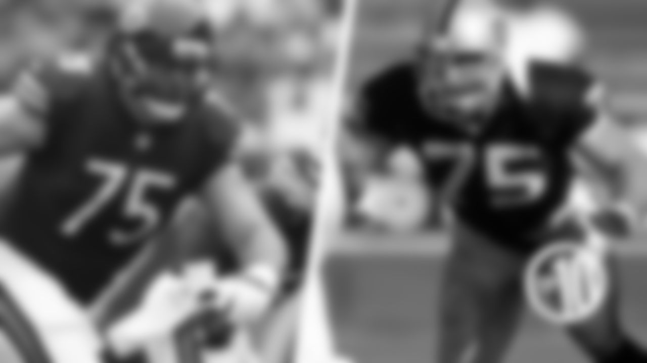 2. Kyle and Howie Long
Kyle is a three-time Pro Bowler who is entering his sixth season with the Bears, while his dad Howie is a Hall of Famer who played his entire NFL career with the Raiders from 1981-93.