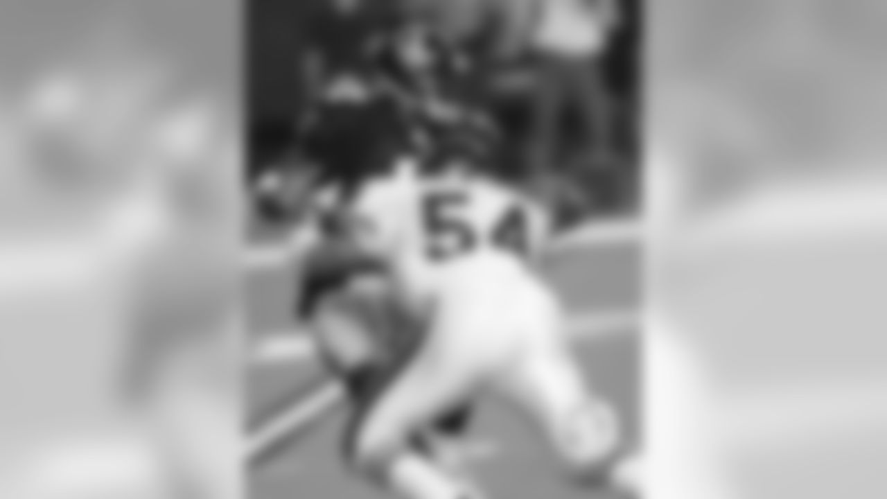 Urlacher registered 13 tackles, two tackles-for-loss and two sacks in a 14-13 victory over the Falcons Sept. 15, 2002 in Atlanta.