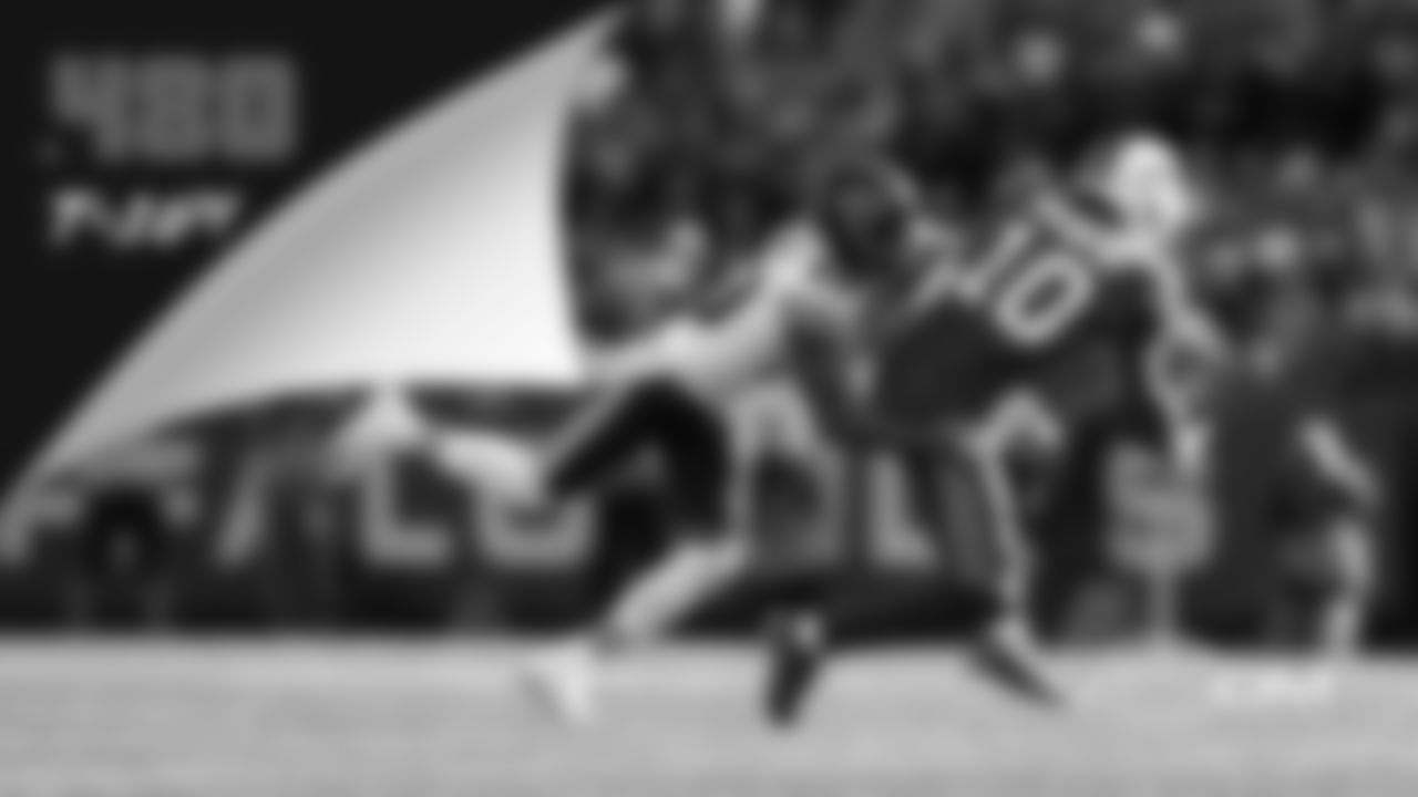 T-10) Buffalo Bills
2021 opponents' combined winning percentage in 2020: .480