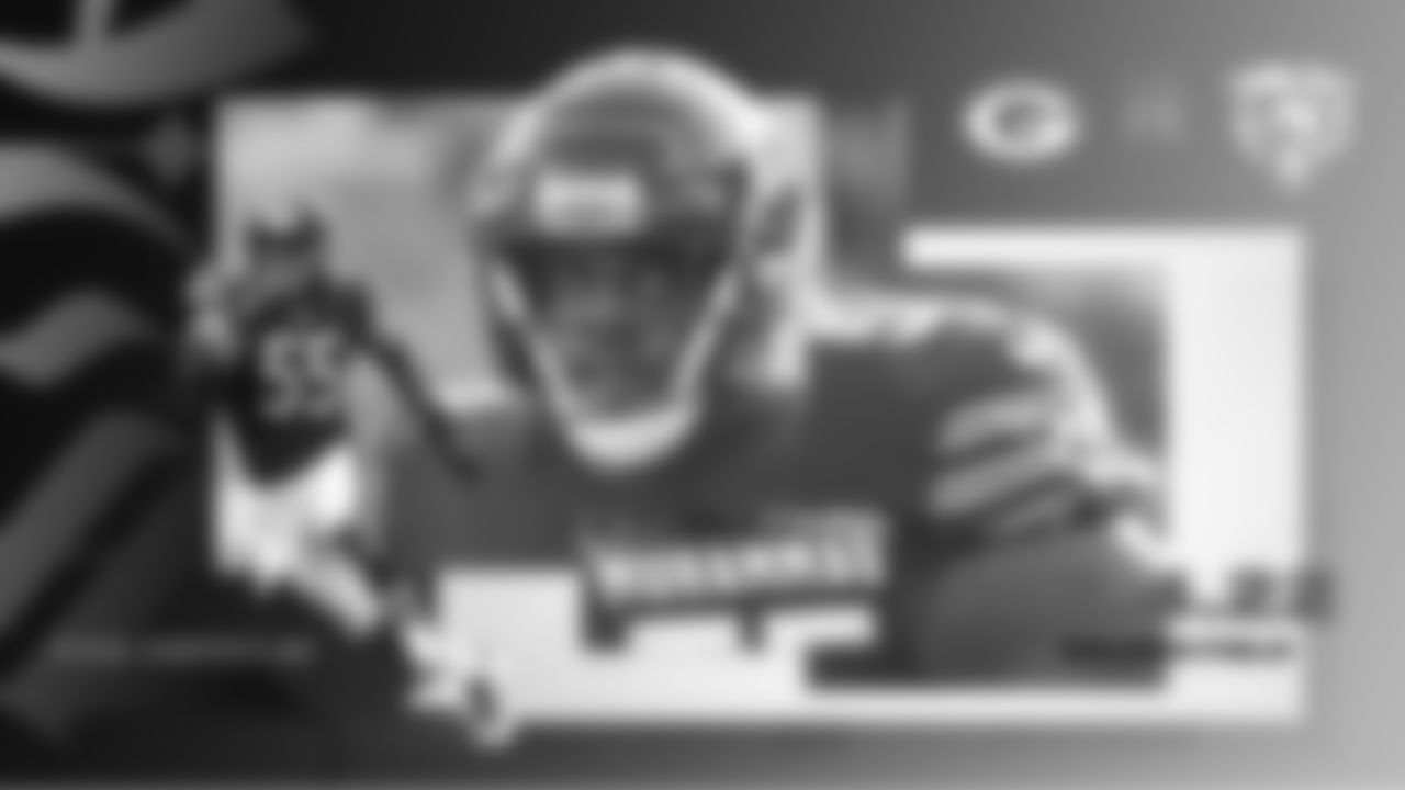 Week 13 vs. Packers
Kickoff: Noon CT