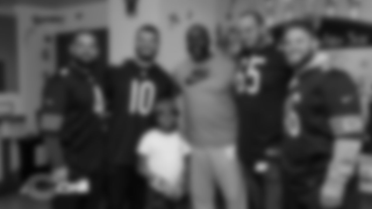 QB Chase Daniel, QB Mitchell Trubisky, OL Cody Whitehair, FB Michael Burton
