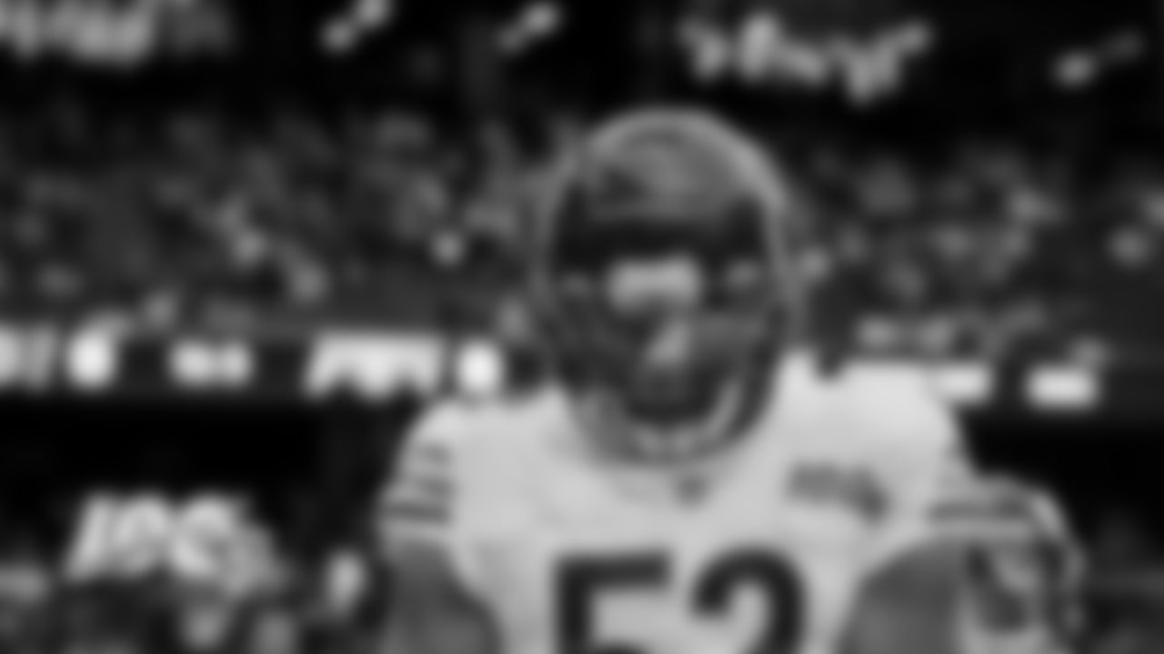 Chicago Bears take on the Oakland Raiders, Sunday, October 6, 2019, in London, England.