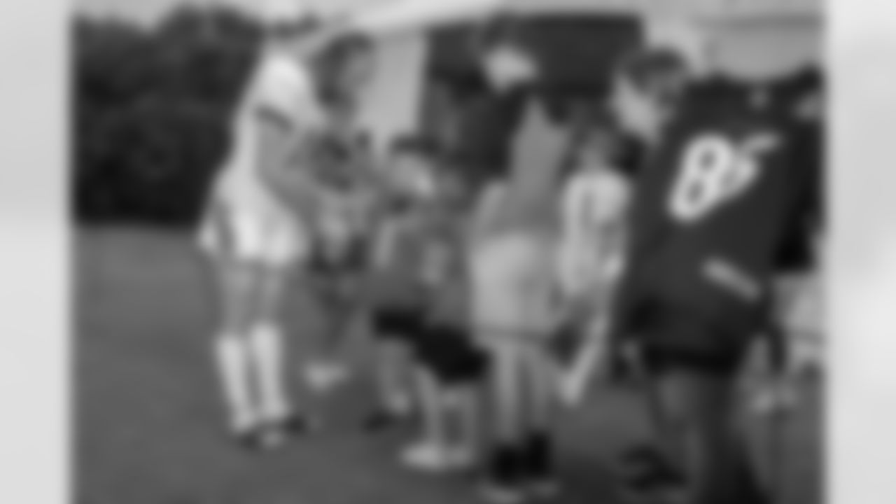 WR Trenton Irwin signs autographs after Training Camp at Kettering Health Practice Fields on Monday, August 7, 2023 in Cincinnati, Ohio.