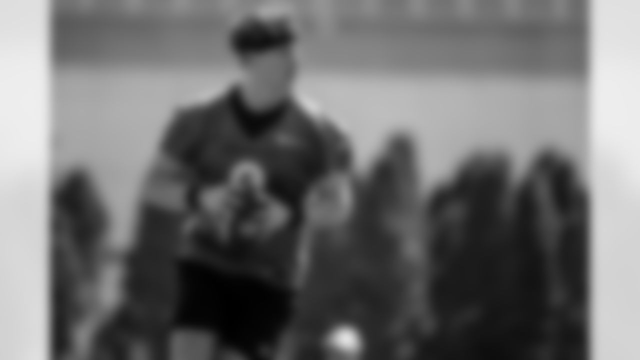 QB Joe Burrow prepares to throw the ball during Phase 2 training at Kettering Practice Fields on Wednesday, May 17 2023 in Cincinnati, Ohio.