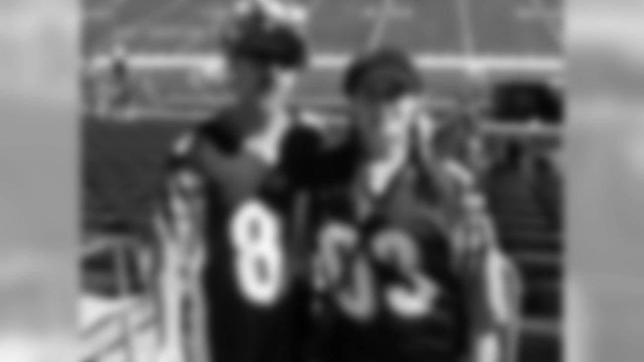 My boyfriend (Ken Brown) and I came to Cincinnati all the way from Calgary, Alberta, Canada for the home opener. Ken is really your No. 1 fan. He's been cheering for the Bengals for over 20 years! He has over 25 jerseys, helmets, hard hats, posters, etc.