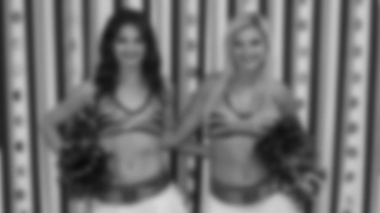 Ben-Gals cheerleaders get ready to perform at Paul Brown Stadium during the 2019 preseason game against the Indianapolis Colts.