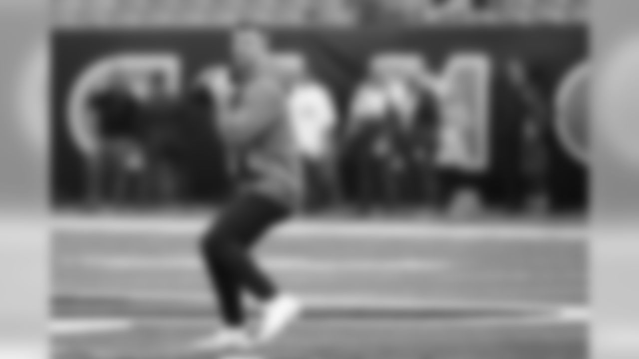 Cincinnati Bengals quarterback Andy Dalton practices before an NFL football game against the New York Jets, Sunday, Dec. 1, 2019, in Cincinnati. (AP Photo/Gary Landers)