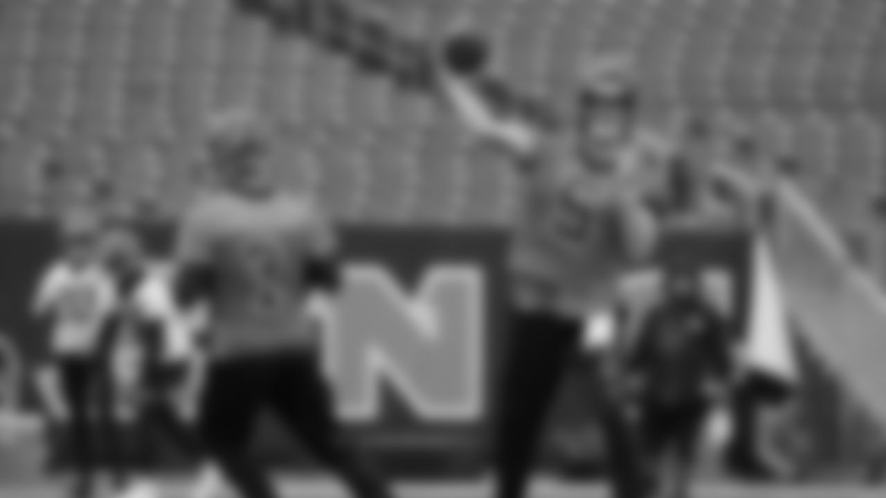 QB Jake Dolegala and QB Ryan Finley