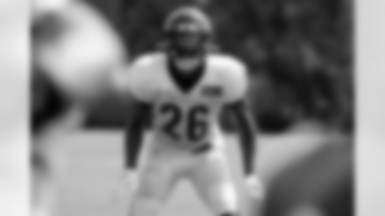 S Tycen Anderson during training camp on Wednesday, August 23, 2023 at the Kettering Health Practice Fields in Cincinnati, Ohio.