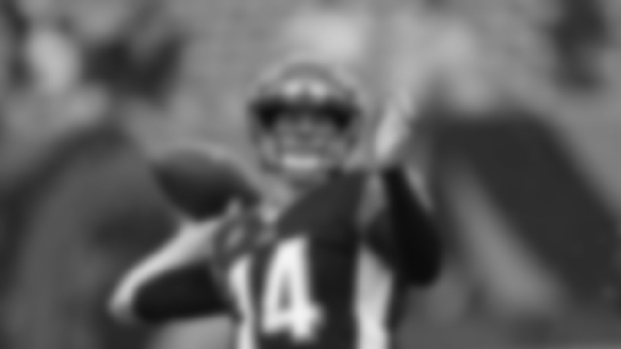 Cincinnati Bengals quarterback Andy Dalton warms up before an NFL football game against the Cleveland Browns, Sunday, Dec. 29, 2019, in Cincinnati. (AP Photo/Bryan Woolston)