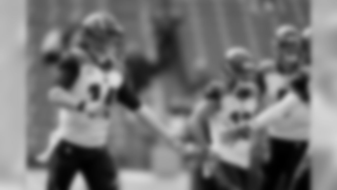 Cincinnati Bengals quarterback Andy Dalton takes the field for warmups prior to an NFL football game against the Baltimore Ravens Sunday, Oct. 13, 2019, in Baltimore. (AP Photo/Gail Burton)