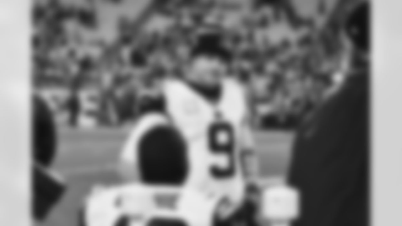 QB Joe Burrow on the Bengals sideline in the fourth quarter of the Bengals-Steelers game in Week 11 of the 2022 season.