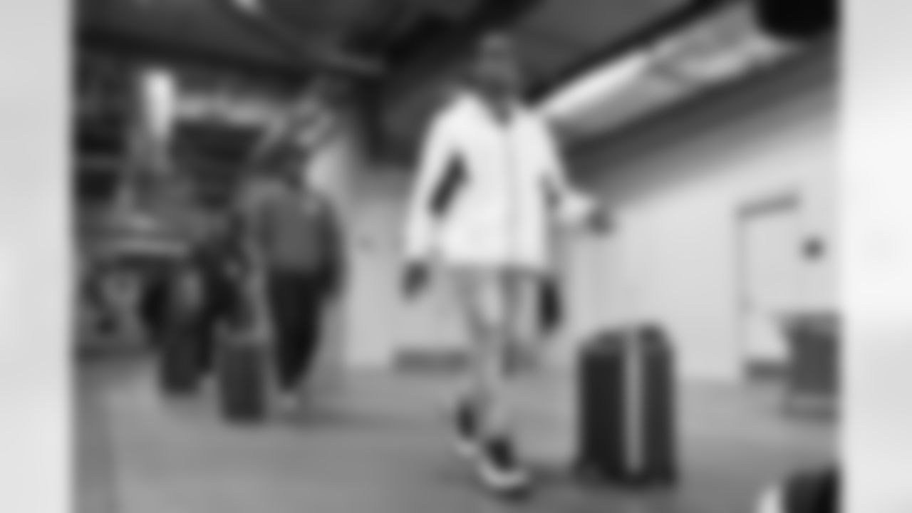 CB Mike Hilton walks to the visitors locker room at Nissan Stadium before Week 12 against the Tennessee Titans in Nashville, Tennessee.