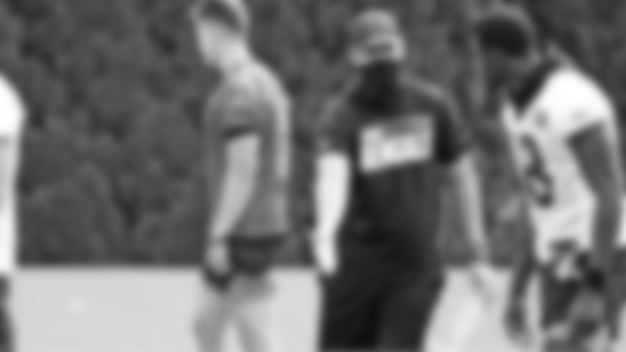 Head Coach Zac Taylor and WR A.J. Green