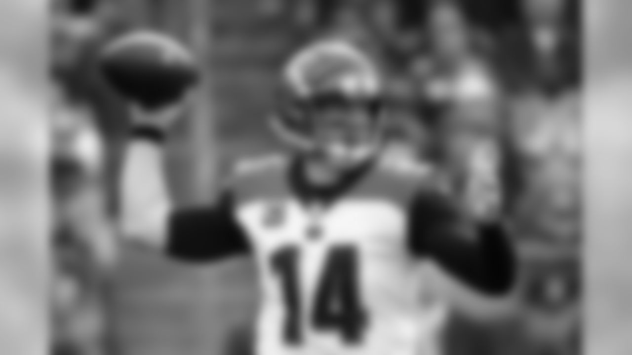 Cincinnati Bengals quarterback Andy Dalton throws a pass in the first half of an NFL football game against the Baltimore Ravens, Sunday, Nov. 18, 2018, in Baltimore. (AP Photo/Patrick Semansky)