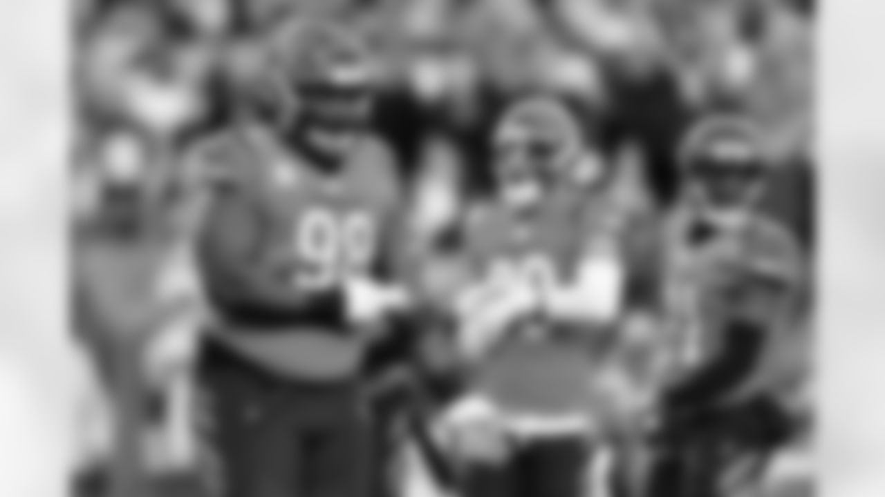 DT DJ Reader shows he has ice in his veins during the second quarter of the Chiefs-Bengals game in Week 13 of the 2022 season at Paycor Stadium in Cincinnati, Ohio.