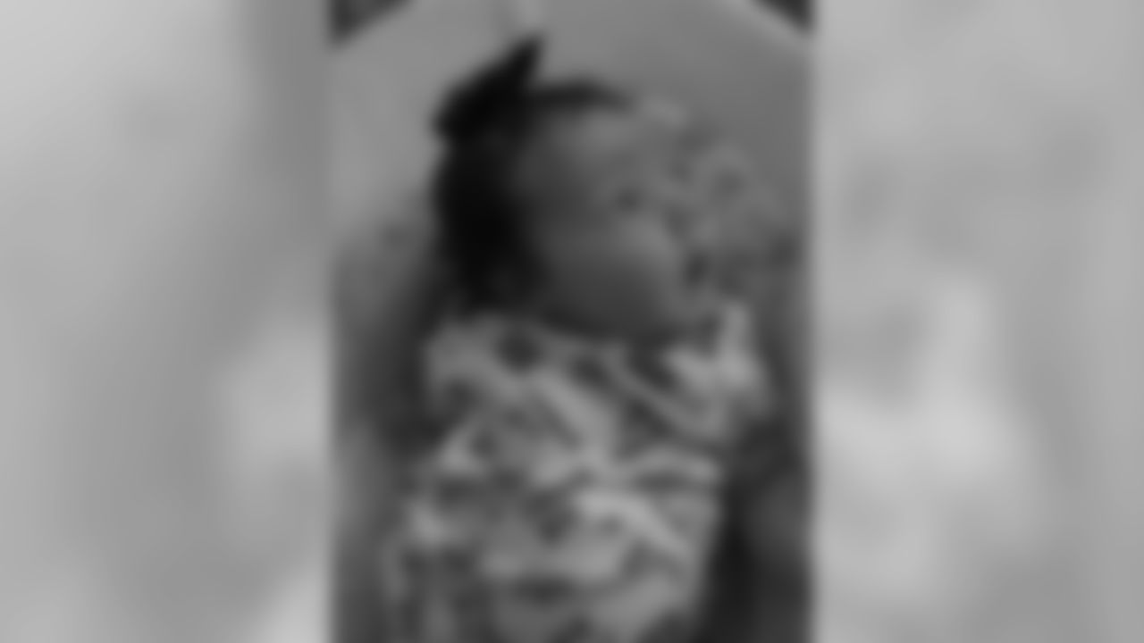 Amaria Smith 5 weeks old. WHO DEY!