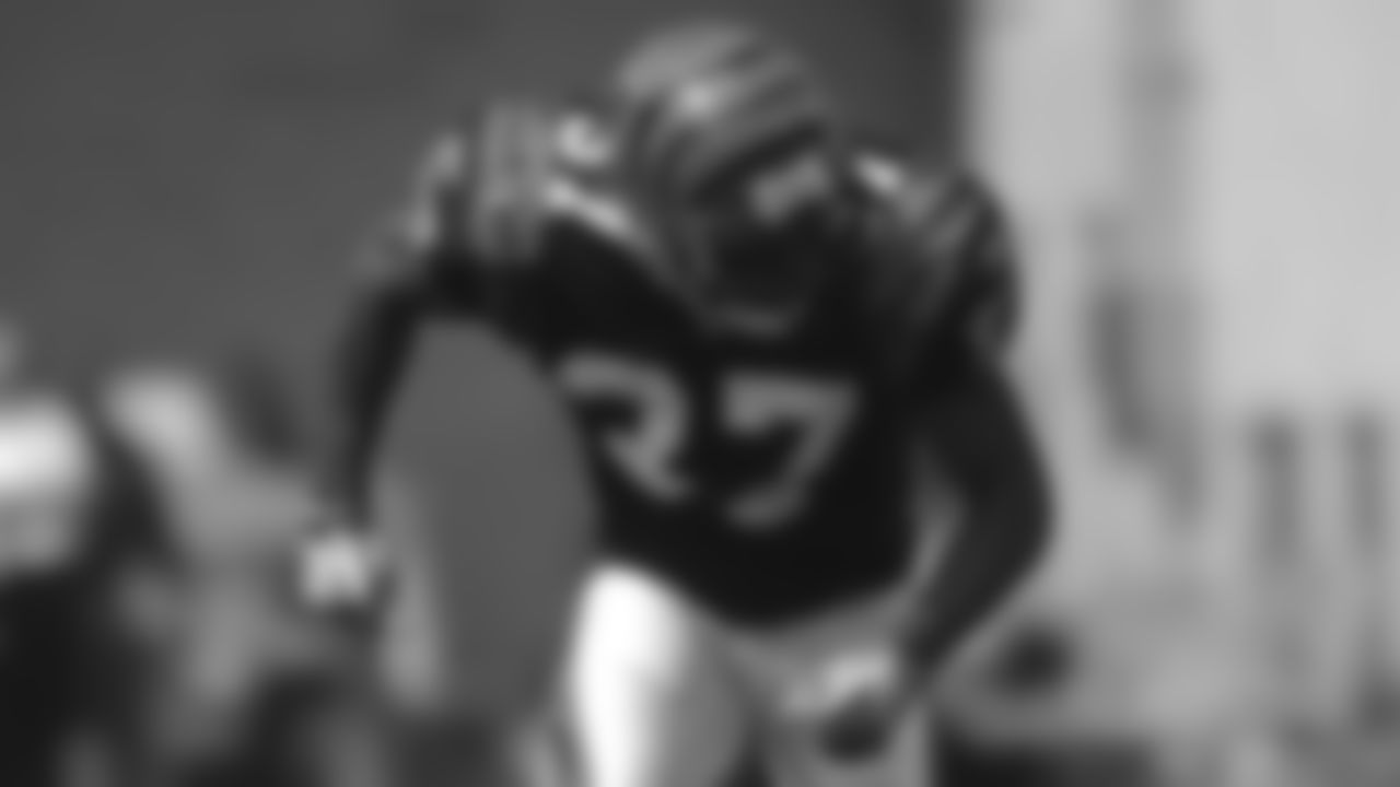 Defensive Back Reggie Myles. Played 51 games for Cincinnati over four seasons.