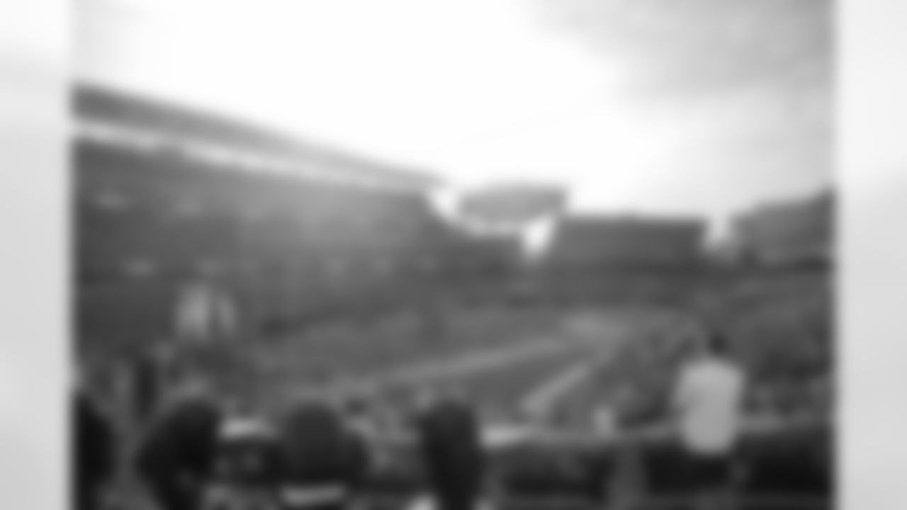 Player run-outs at Paycor Stadium during the Packers-Bengals preseason game on Friday, August 11, 2023.