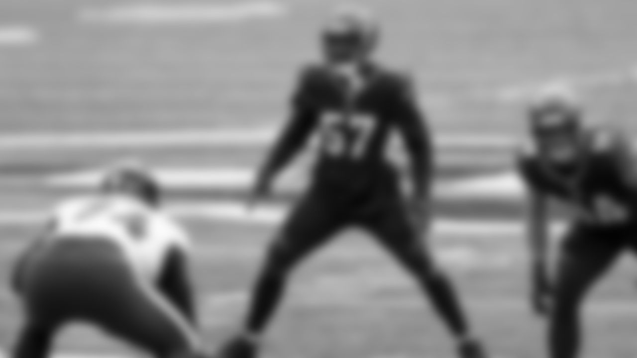 Cincinnati Bengals linebacker Germaine Pratt (57) plays in an NFL football game against the Baltimore Ravens, Sunday, Jan. 3, 2021, in Cincinnati.