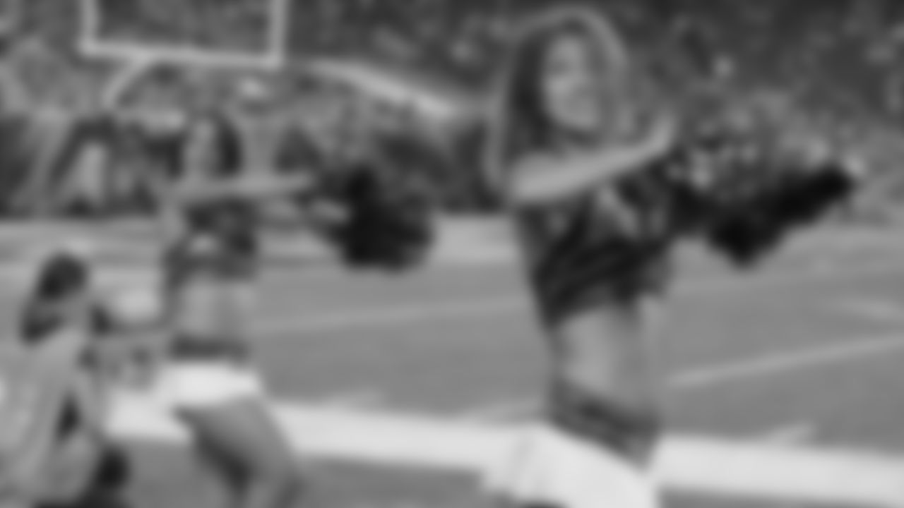 Ben-Gals cheerleaders perform at Paul Brown Stadium during the 2019 preseason game against the Indianapolis Colts.