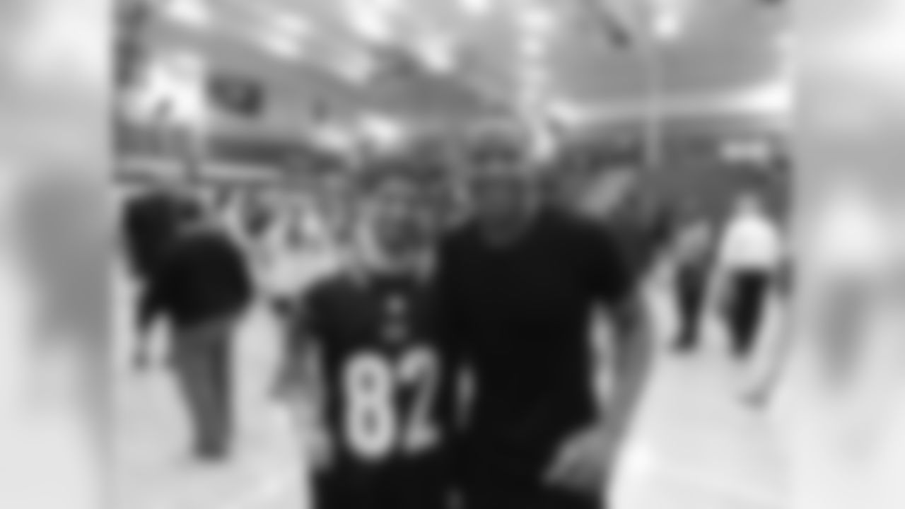 Picture of Marvin Jones and me on May 16th, 2014