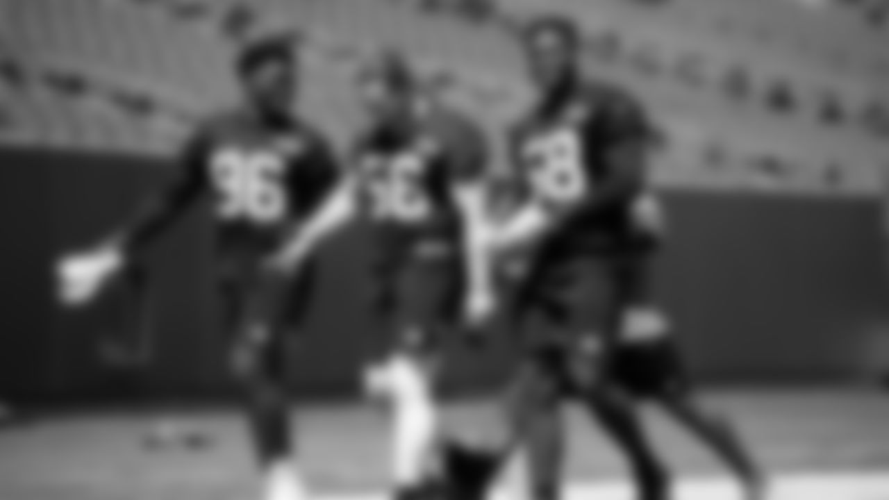 Cameron Sample, Wyatt Hubert and Joseph Ossai