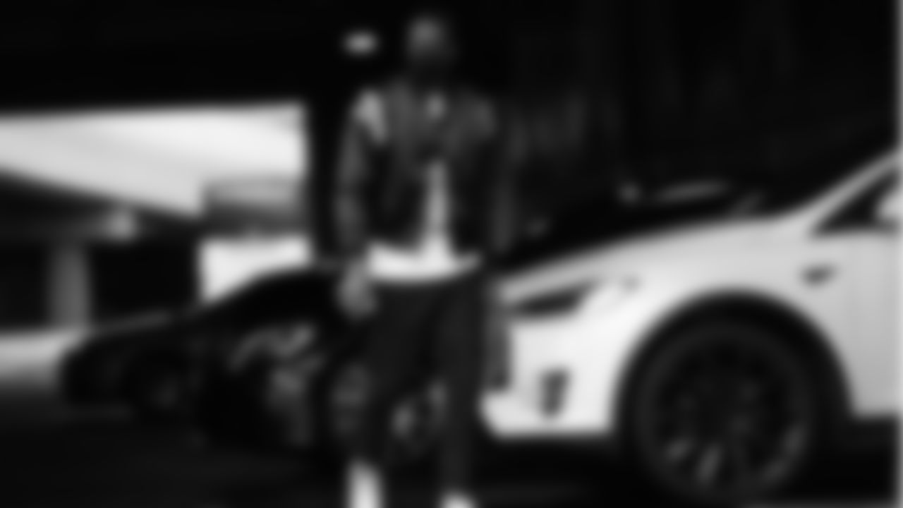 WR A.J. Green arrives for a game at Paul Brown Stadium against the Baltimore Ravens in Week 17.