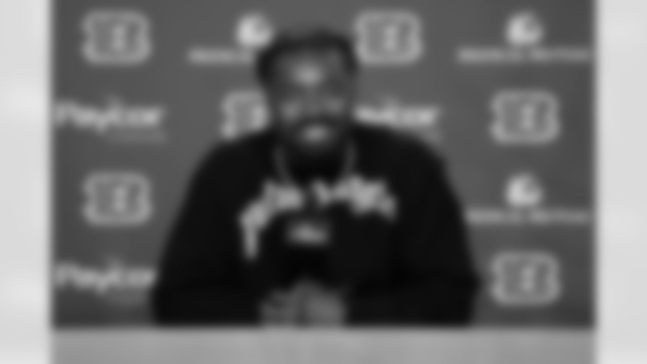 Newly signed Bengals S Nick Scott speaks to the media at his introductory press conference on March 20th, 2023.