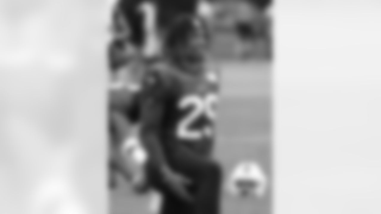 Alex Austin (29). Buffalo Bills Training Camp at St. John Fisher University, August 10, 2023.