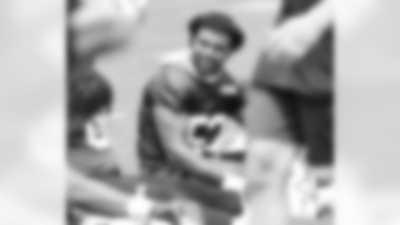 Tyrel Dodson (53). Buffalo Bills Organized Team Activity, May 23, 2023 at One Bills Drive.
