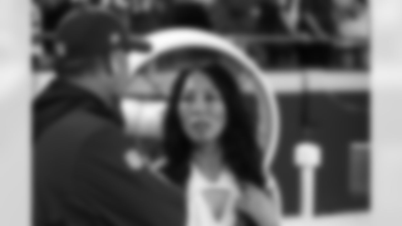Kim Pegula. Buffalo Bills vs Kansas City Chiefs at GEHA Field at Arrowhead Stadium, October 10, 2021. Photo by Bill Wippert