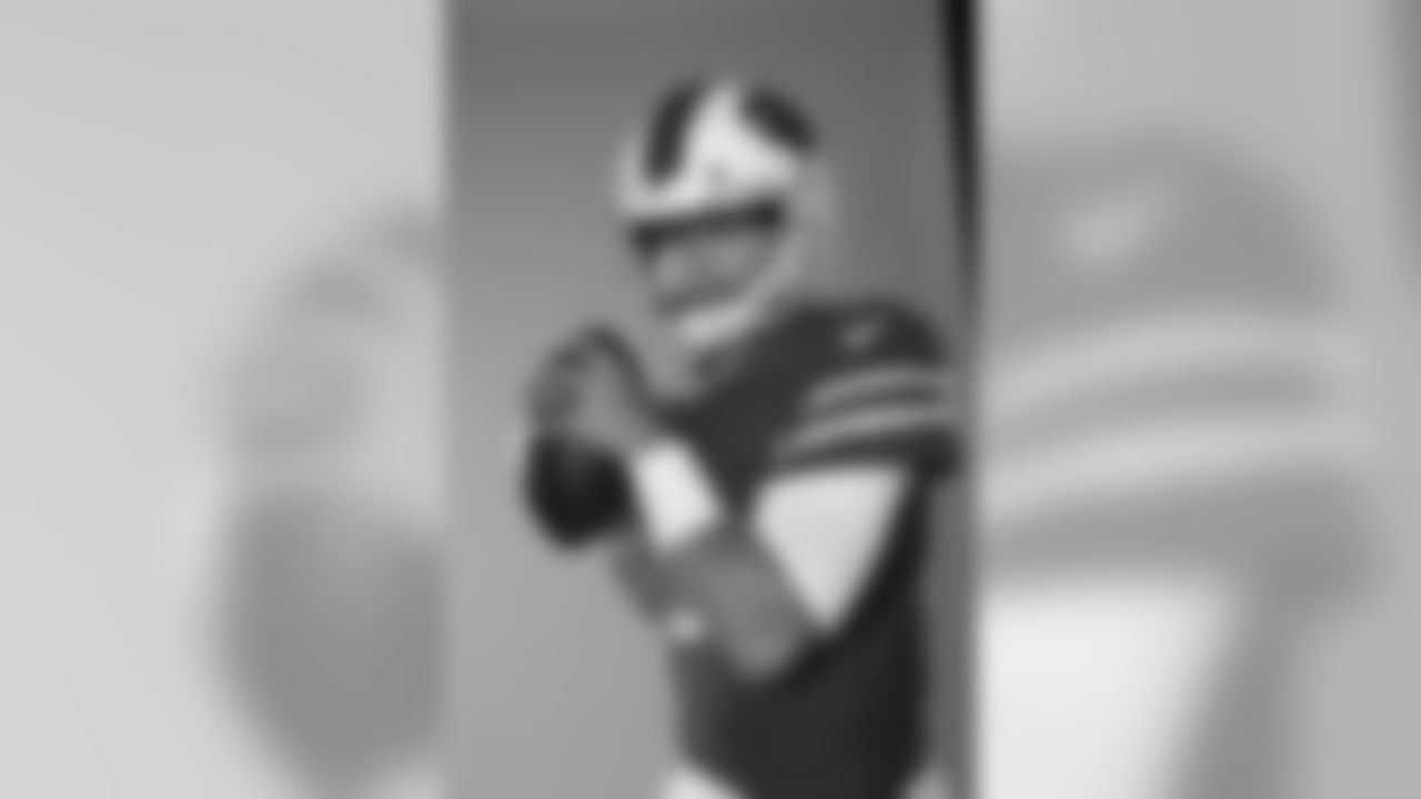 Matt Barkley. Buffalo Bills Media Day, July 28, 2020.
Photo by Bill Wippert