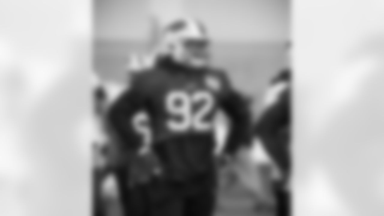 Darryl Johnson (92). Buffalo Bills Week 16 practice, Wednesday December 23, 2020.
Photo by Bill Wippert