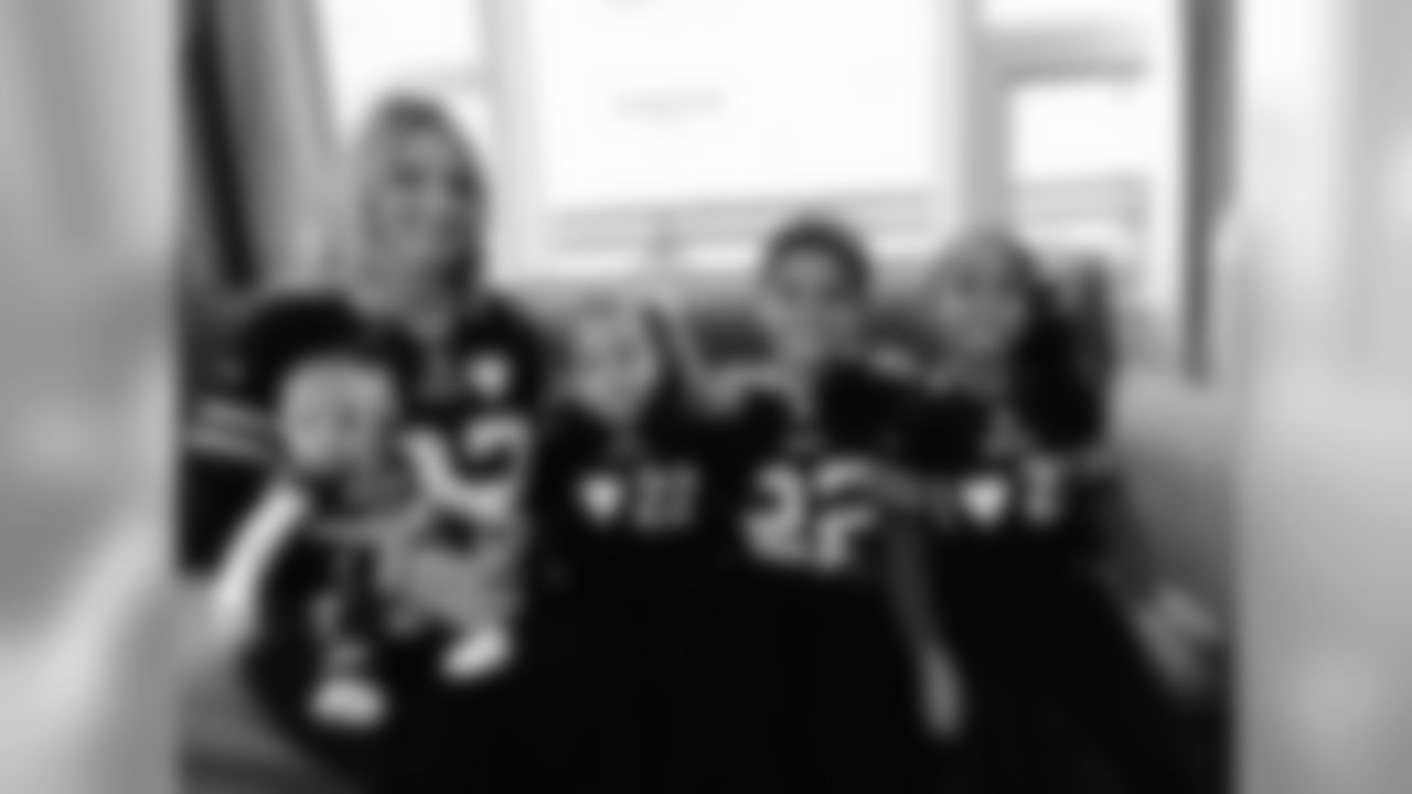 Fred Jackson's wife and four children
