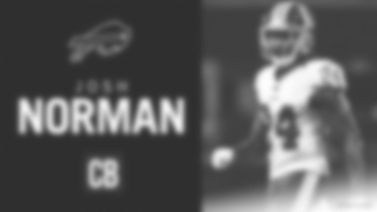 The Bills have signed Josh Norman to a one-year contract.

Norman joins the Bills after being released by Washington. He is expected to compete for a starting corner position opposite of Tre'Davious White.