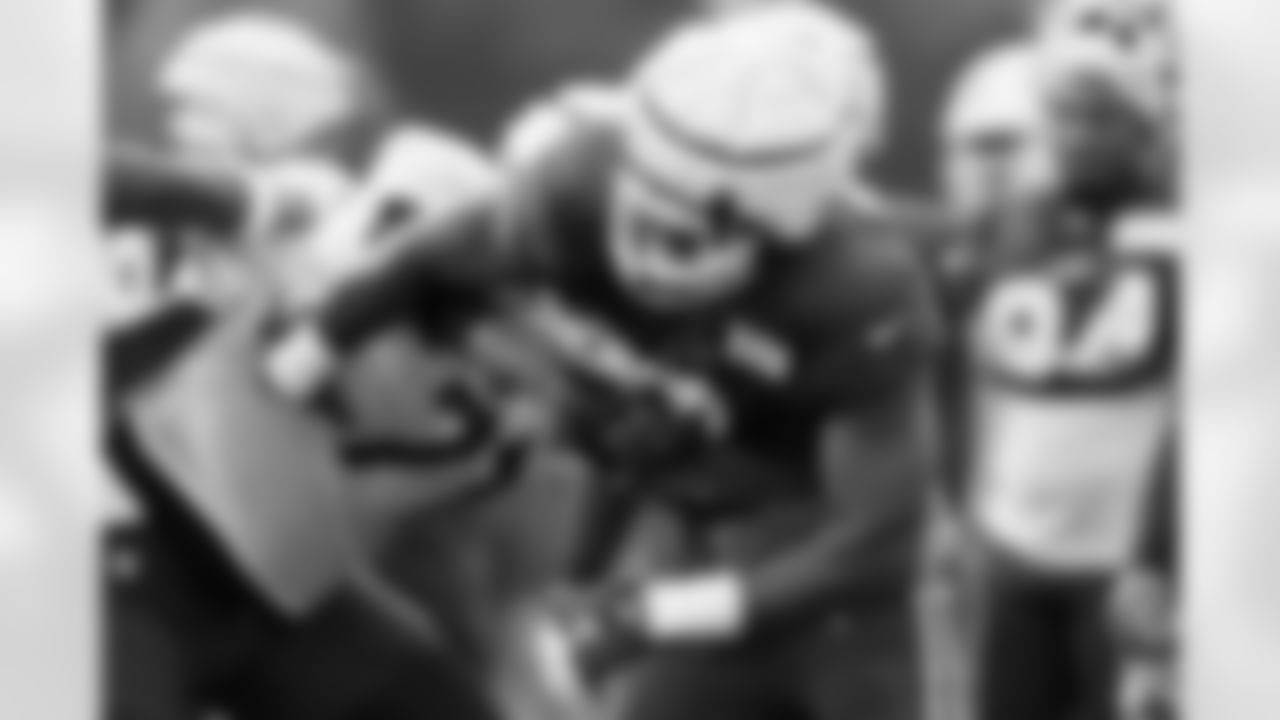 Greg Rousseau (50). Buffalo Bills Training Camp at St. John Fisher University, July 31, 2023.