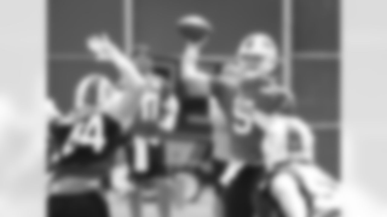 Matt Barkley (5). Buffalo Bills Organized Team Activity, May 30, 2023 at One Bills Drive.