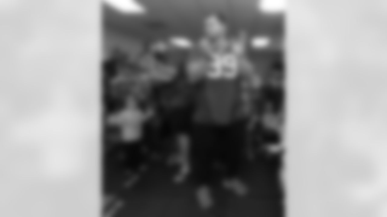 Buffalo Bills take part in the Inspire Change Outreach Day at Bornhava on May 6, 2019.
Photo by Bill Wippert