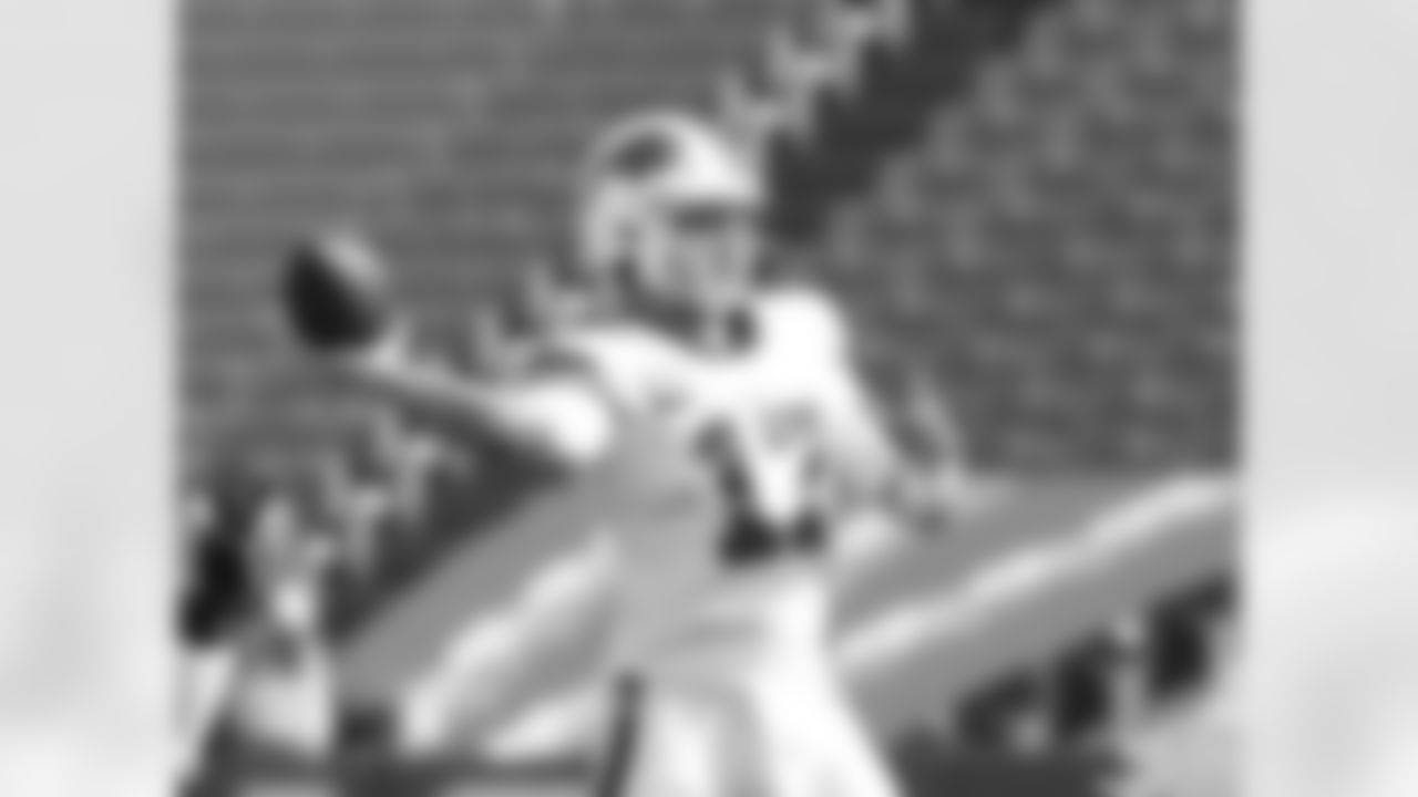 Josh Allen (17) Buffalo Bills vs New York Jets, September 13, 2020 at Bills Stadium.
Photo by Bill Wippert