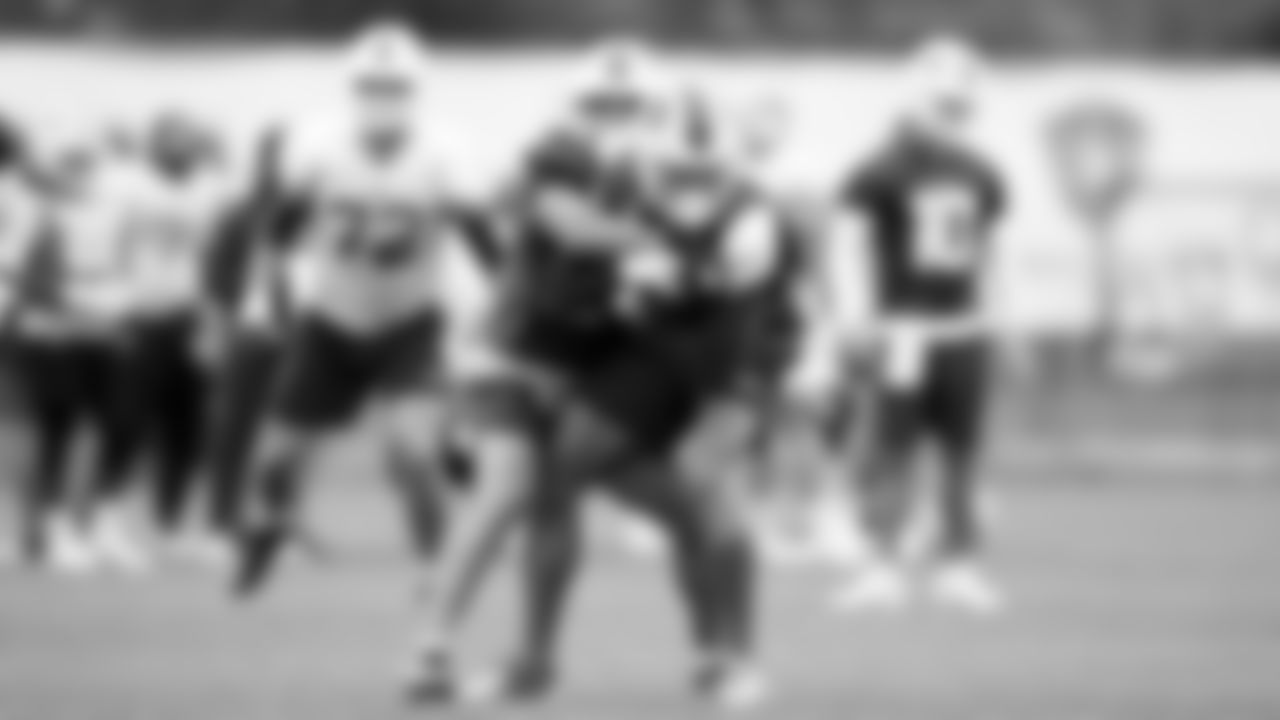 Taron Johnson (24). Buffalo Bills Week 6 practice, October 15, 2021. Photo by Ben Green