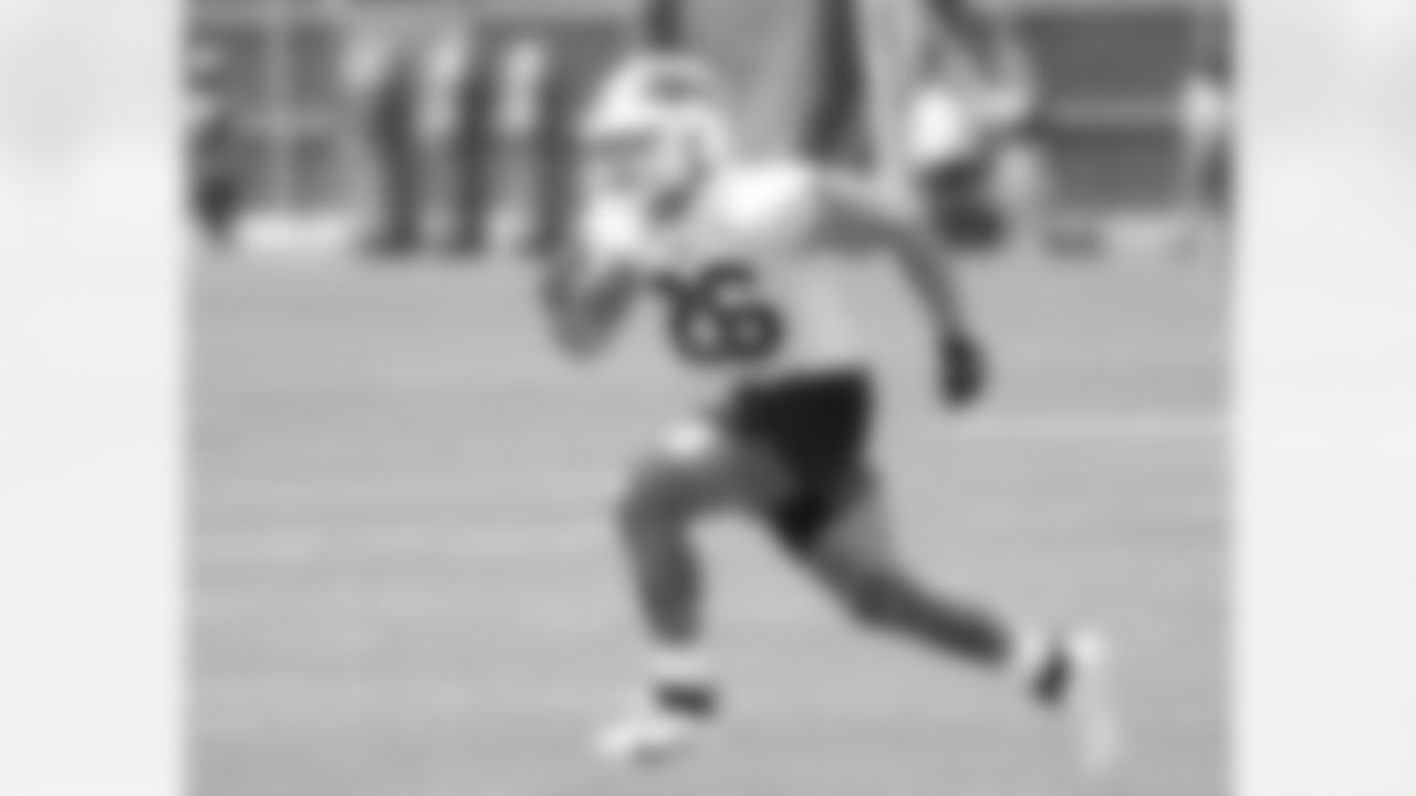 Isaiah Bowser (26). Buffalo Bills Organized Team Activity, May 30, 2023 at One Bills Drive.