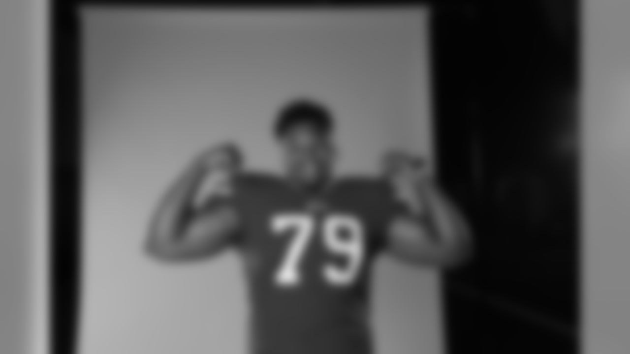 Brandon Walton. Buffalo Bills Media Day, July 26, 2020.
Photo by Bill Wippert