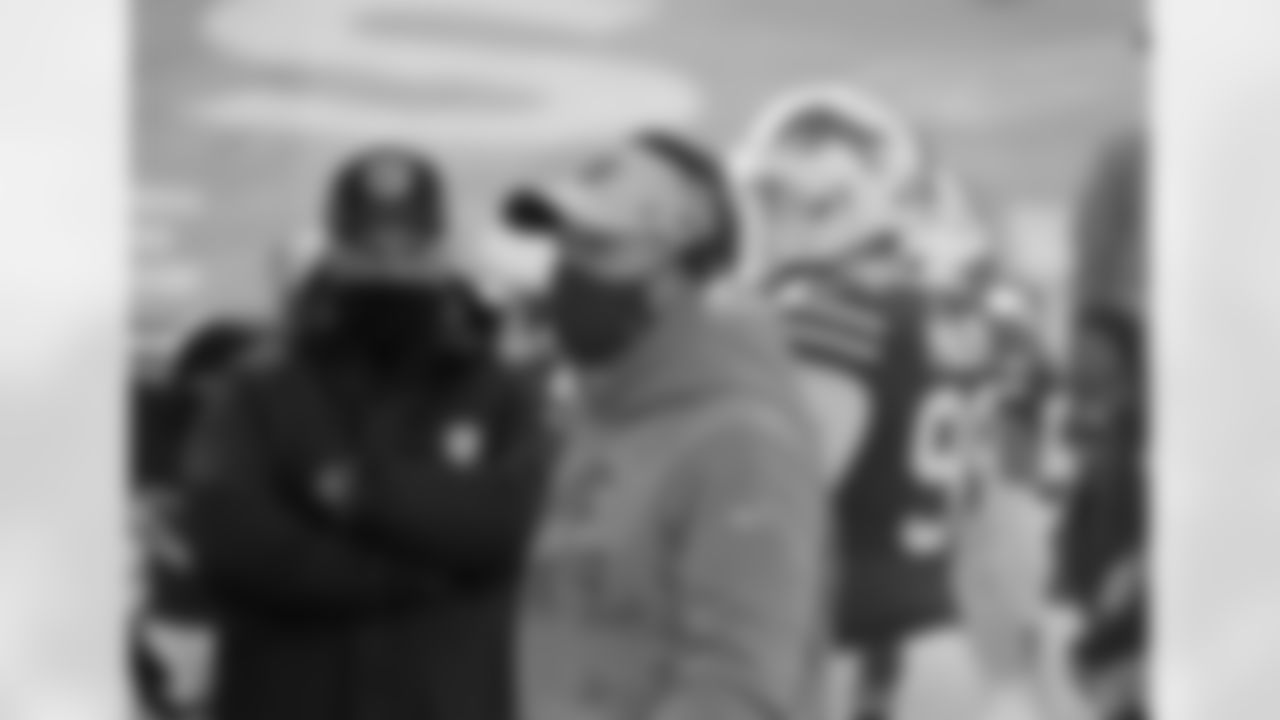 Sean McDermott Buffalo Bills vs Indianapolis Colts, Super Wild Card Game, January 9, 2021 at Bills Stadium.
Photo by Bill Wippert