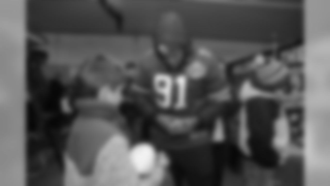 December 10 – Buffalo Bills players, including the Toyota Rookie Club, hosted the annual Holiday party for children at the Hamburg Fairgrounds.