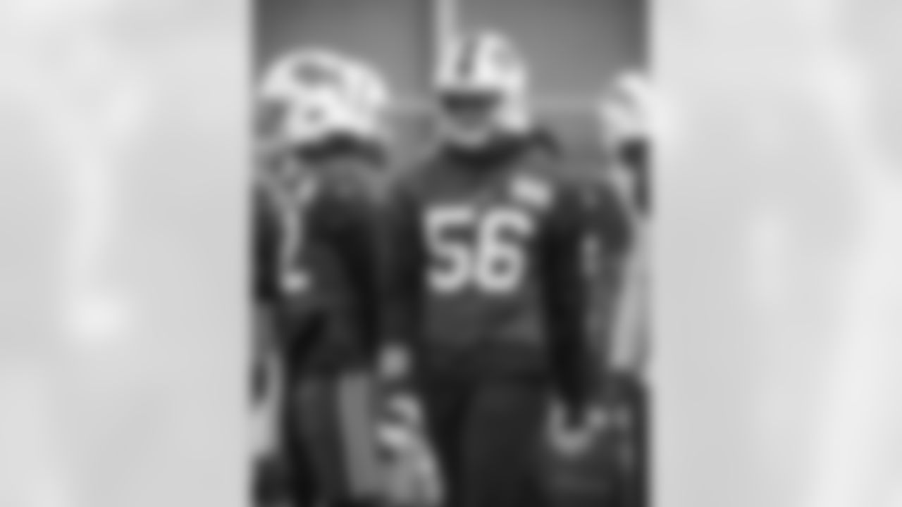 Mike Love (56). Buffalo Bills Week 16 practice, Wednesday December 23, 2020.
Photo by Bill Wippert