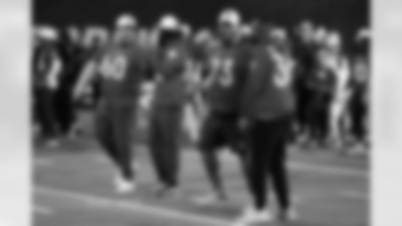 Dion Dawkins (73) during the 2023 Pro Bowl Skills Showdown on Thursday, February 2, 2023 in Henderson, Nevada.