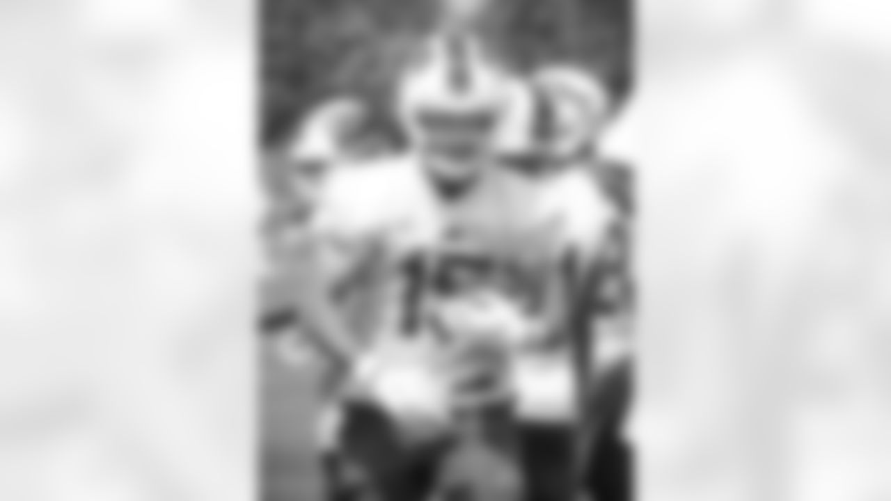 Jake Kumerow (15). Buffalo Bills Training Camp. July 28, 2021. Photo by Bill Wippert