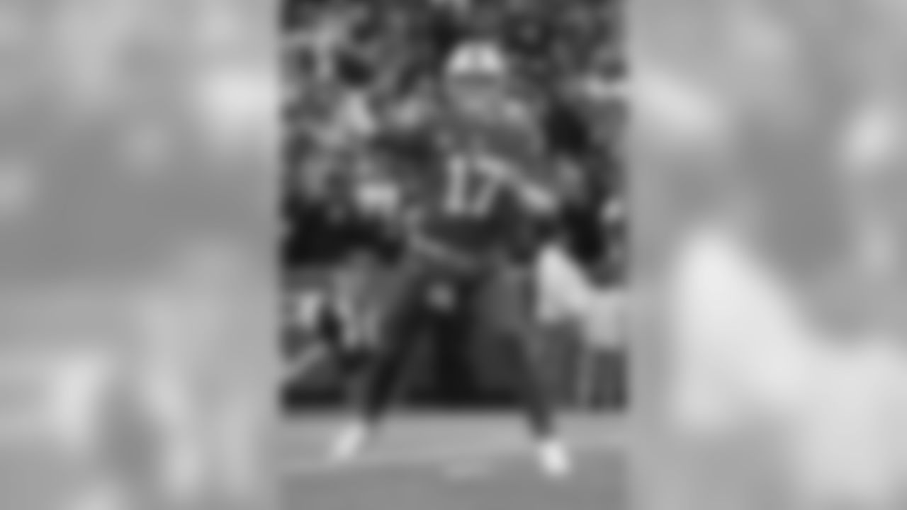 Buffalo Bills quarterback Josh Allen (17) Buffalo Bills vs. Baltimore Ravens at New Era Field, December 8, 2019.
Photo by Sara Schmidle