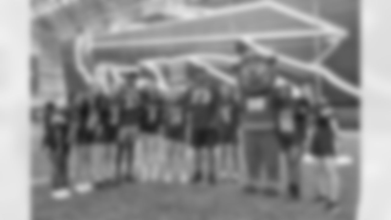 On April 25, 2022, the Buffalo Bills hosted a girls flag football Season Kickoff event for high school athletes. Dion Dawkins and Siran Neal welcomed athletes from schools in the Western New York area.